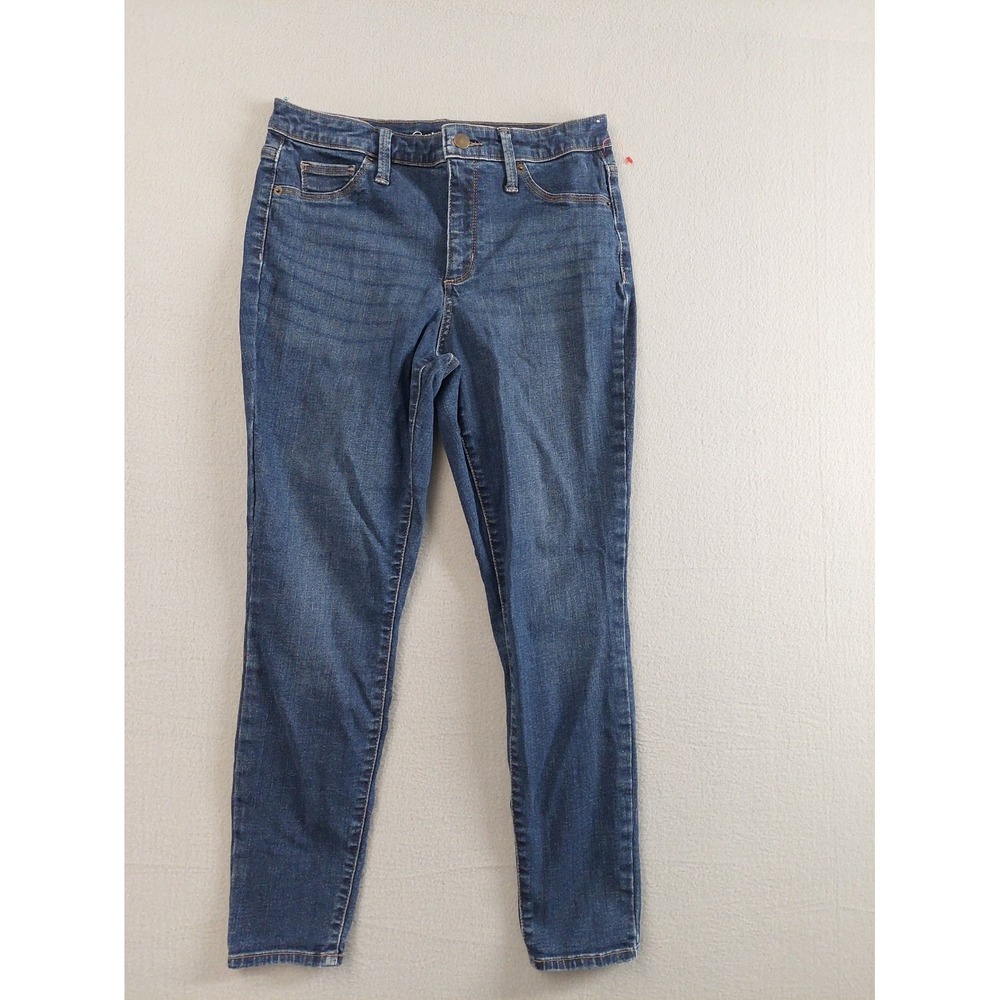 Universal Thread Women Jean 6/28 Blue Denim Skinny Stretch High Rise Jegging